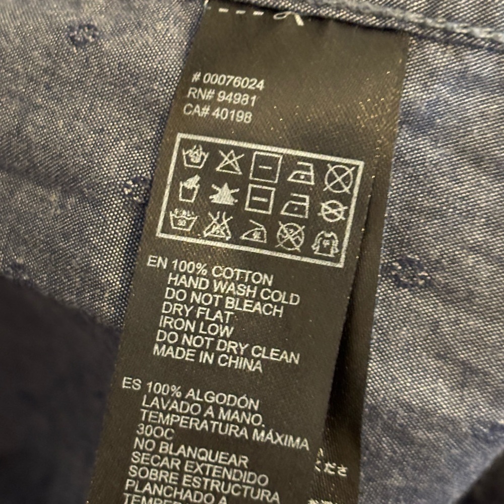 21men Patterned Shirt - Picture 3 of 3